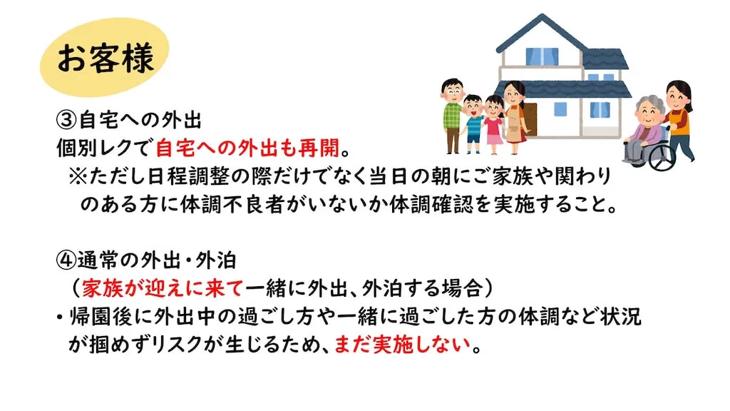 当園のコロナ対策について 資料9