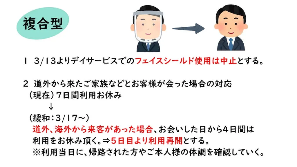 当園のコロナ対策について 資料10