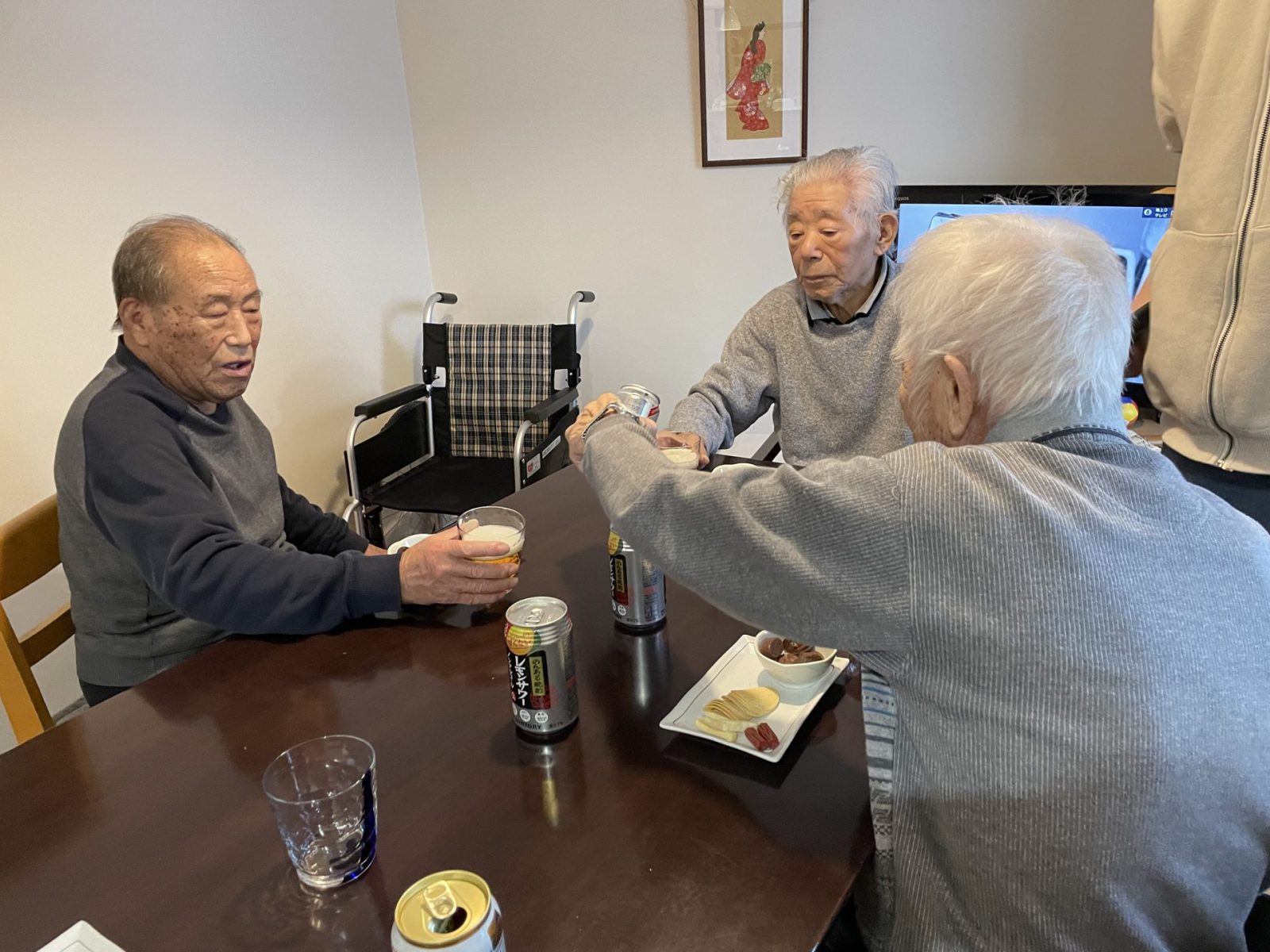 2か月ぶりの晩酌の会✨