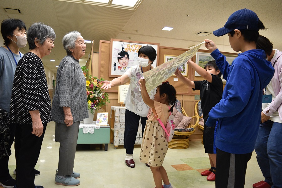 きっずていくのみなさまより敬老の日のプレゼント