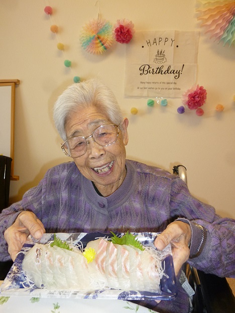 93歳のお誕生日のお祝い