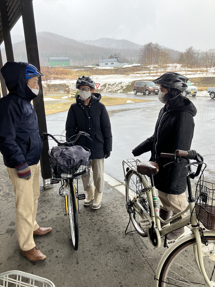 自転車研修を行いました～特定技能介護人材