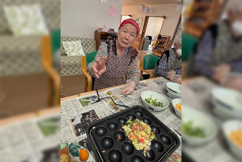 これからたこ焼きになります♬