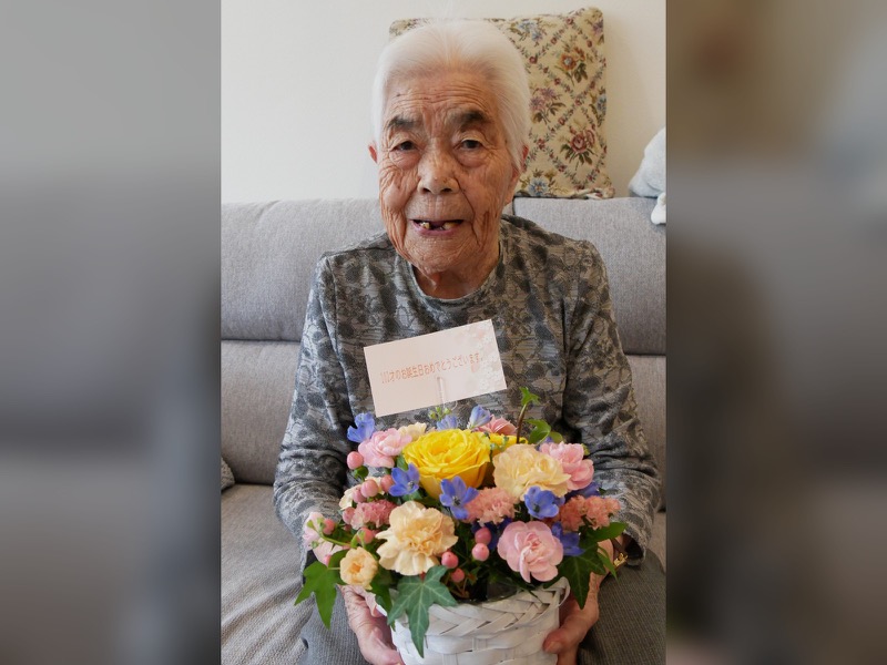102歳おめでとうございます！