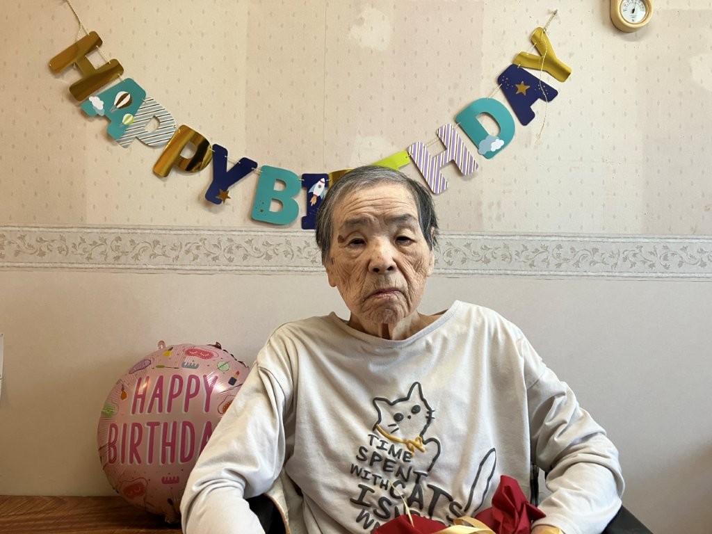 95歳のお誕生日のお祝い